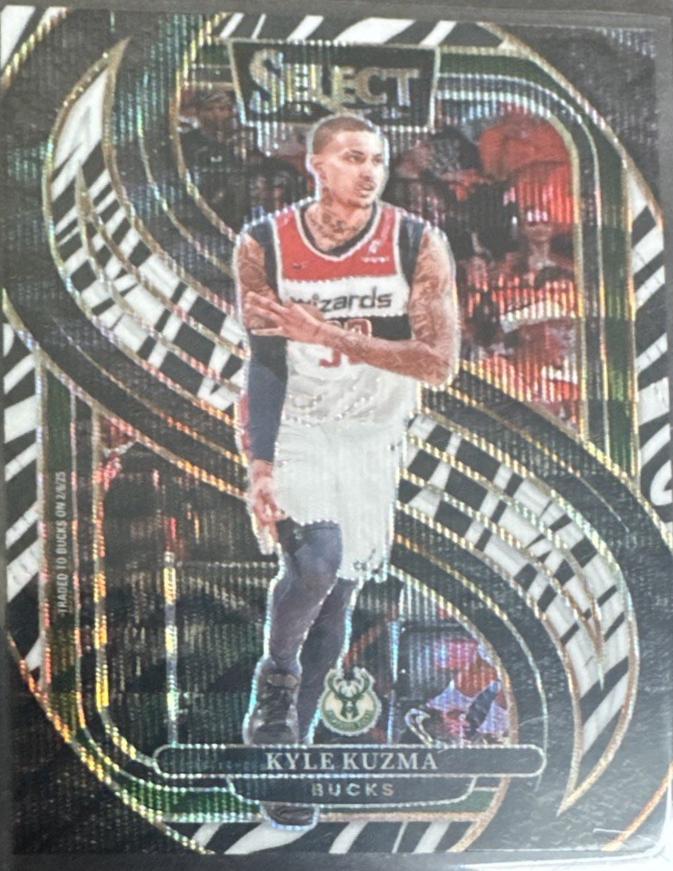 Kyle Kuzma [Zebra Prizm] #106