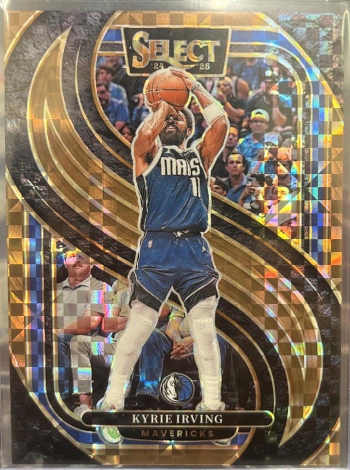 Kyrie Irving [Bronze Checker Prizm] #148