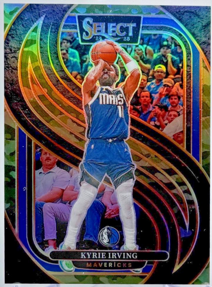 Kyrie Irving [Green Camo Prizm] #148