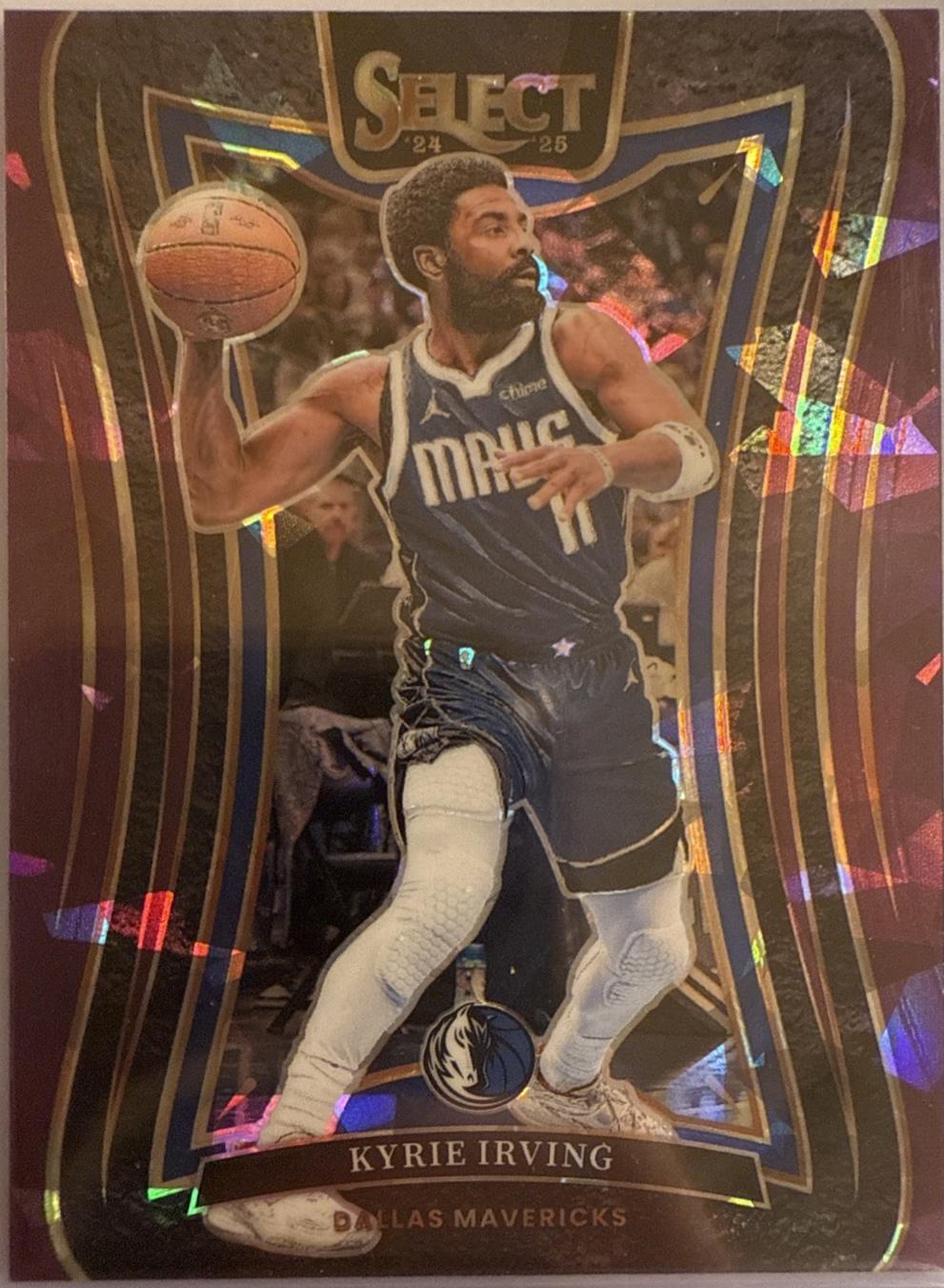 Kyrie Irving [Purple Cracked Ice Prizm] #344