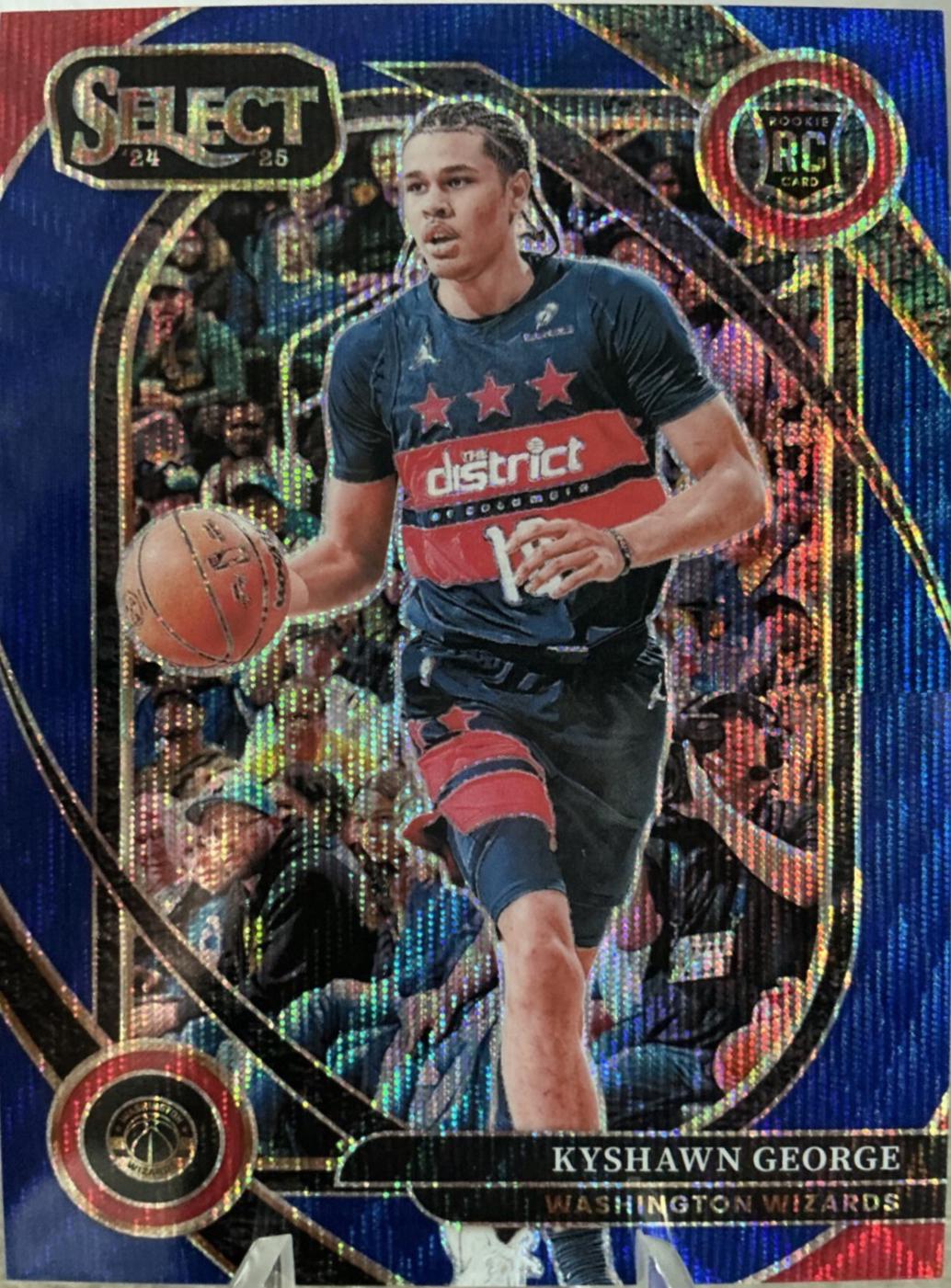 Kyshawn George [Blue Wave Prizm] #285