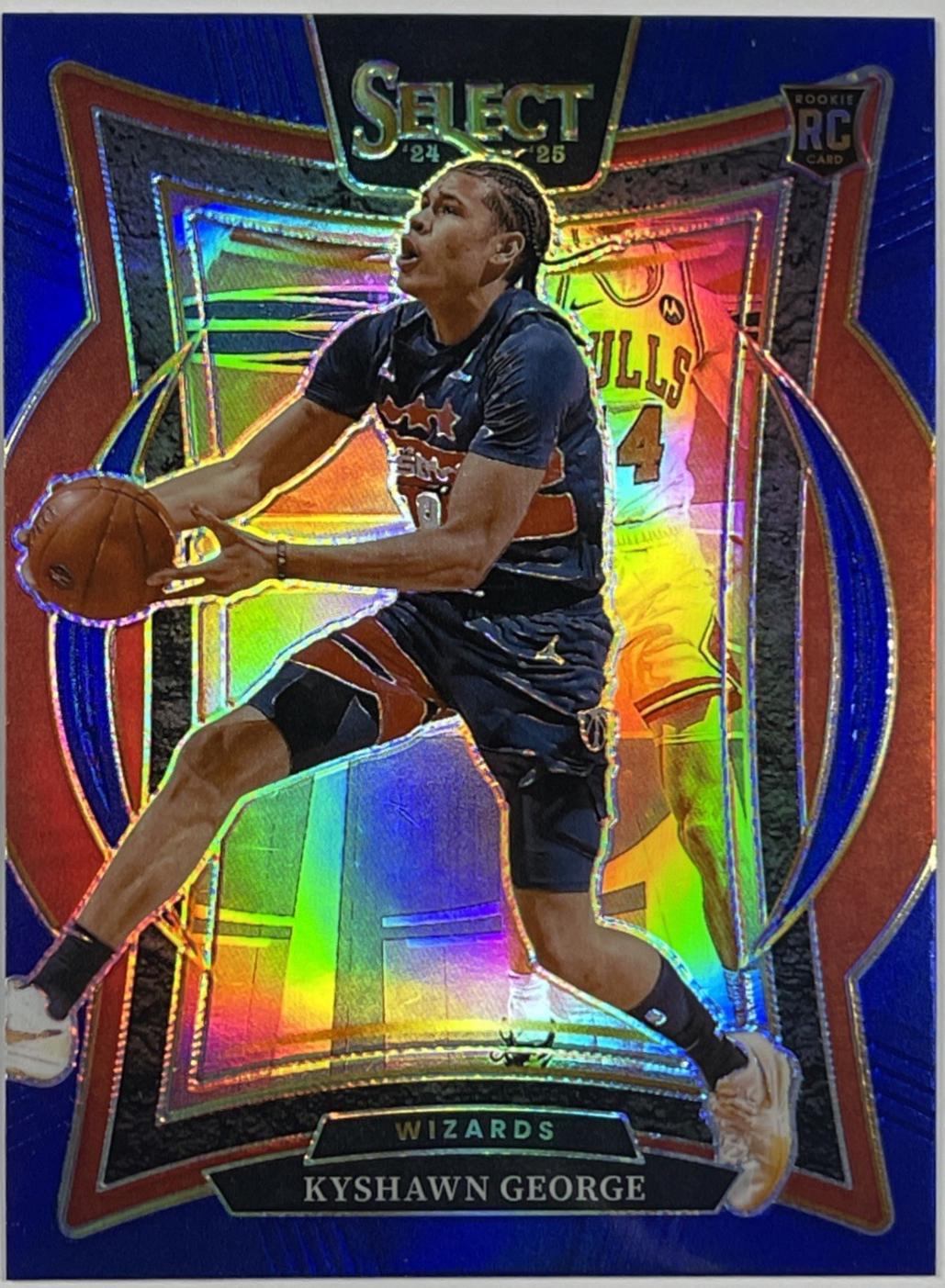 Kyshawn George [Blue Wave Prizm] #85