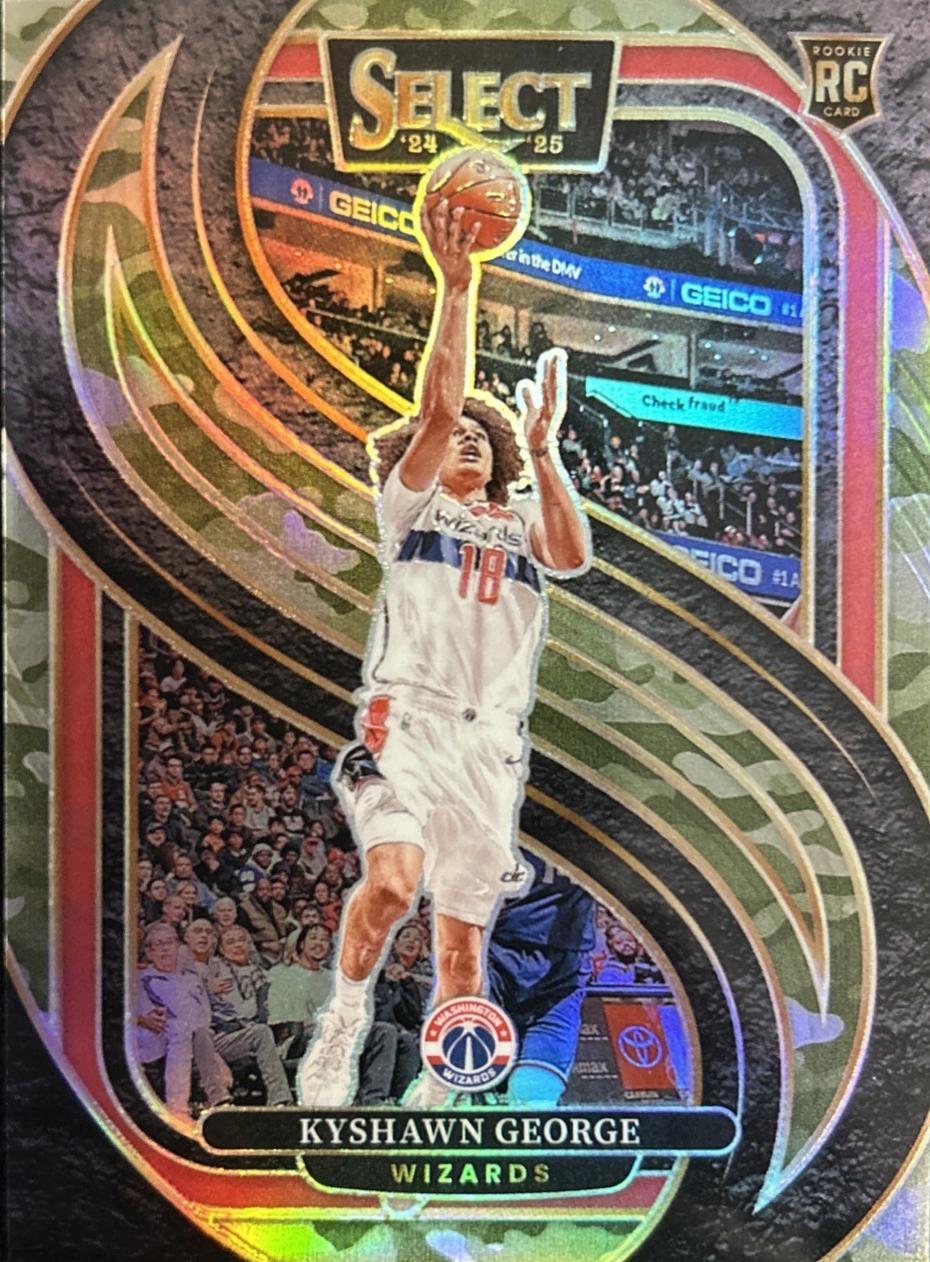 Kyshawn George [Green Camo Prizm] #177