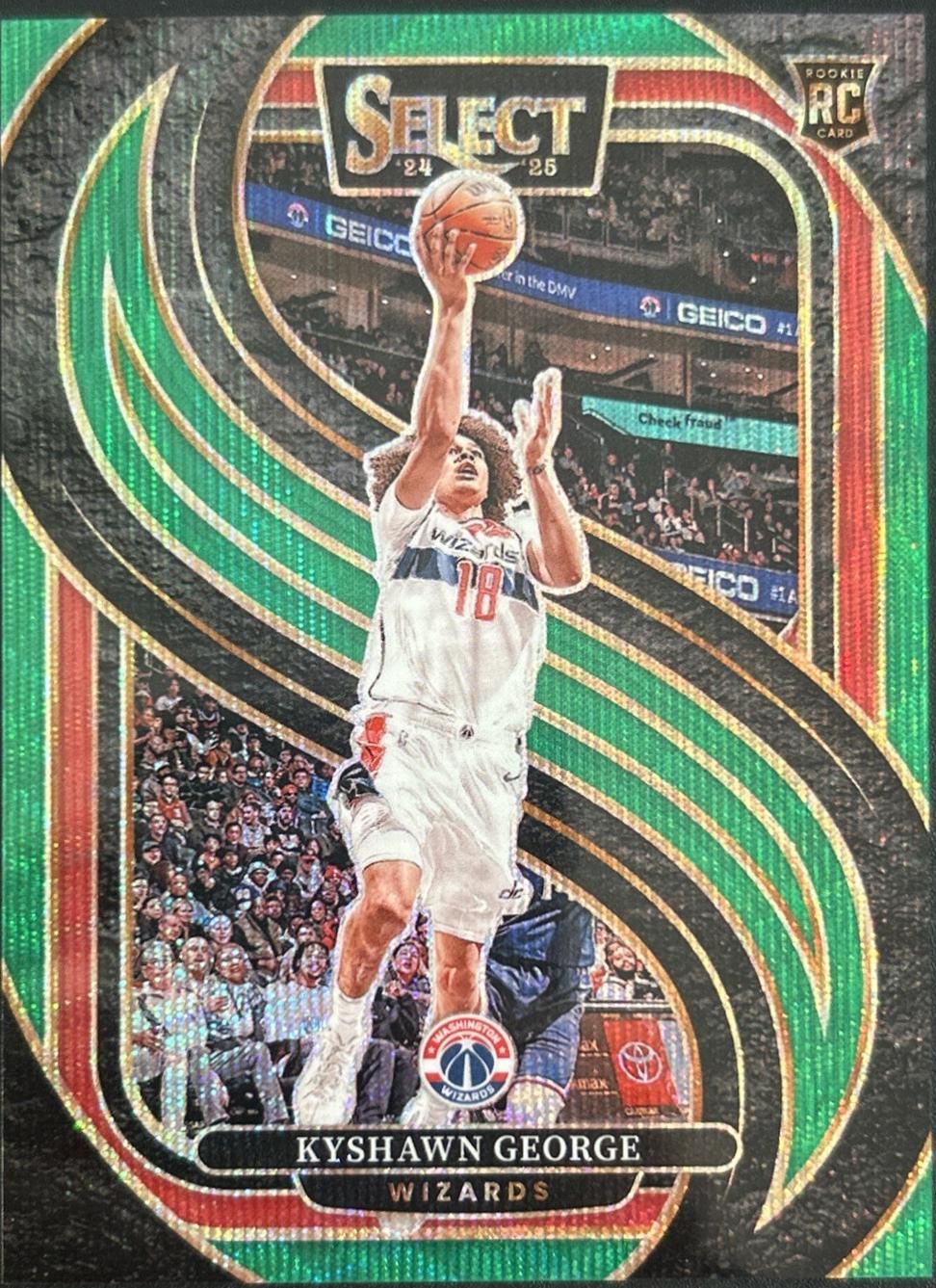 Kyshawn George [Green Wave Prizm] #177