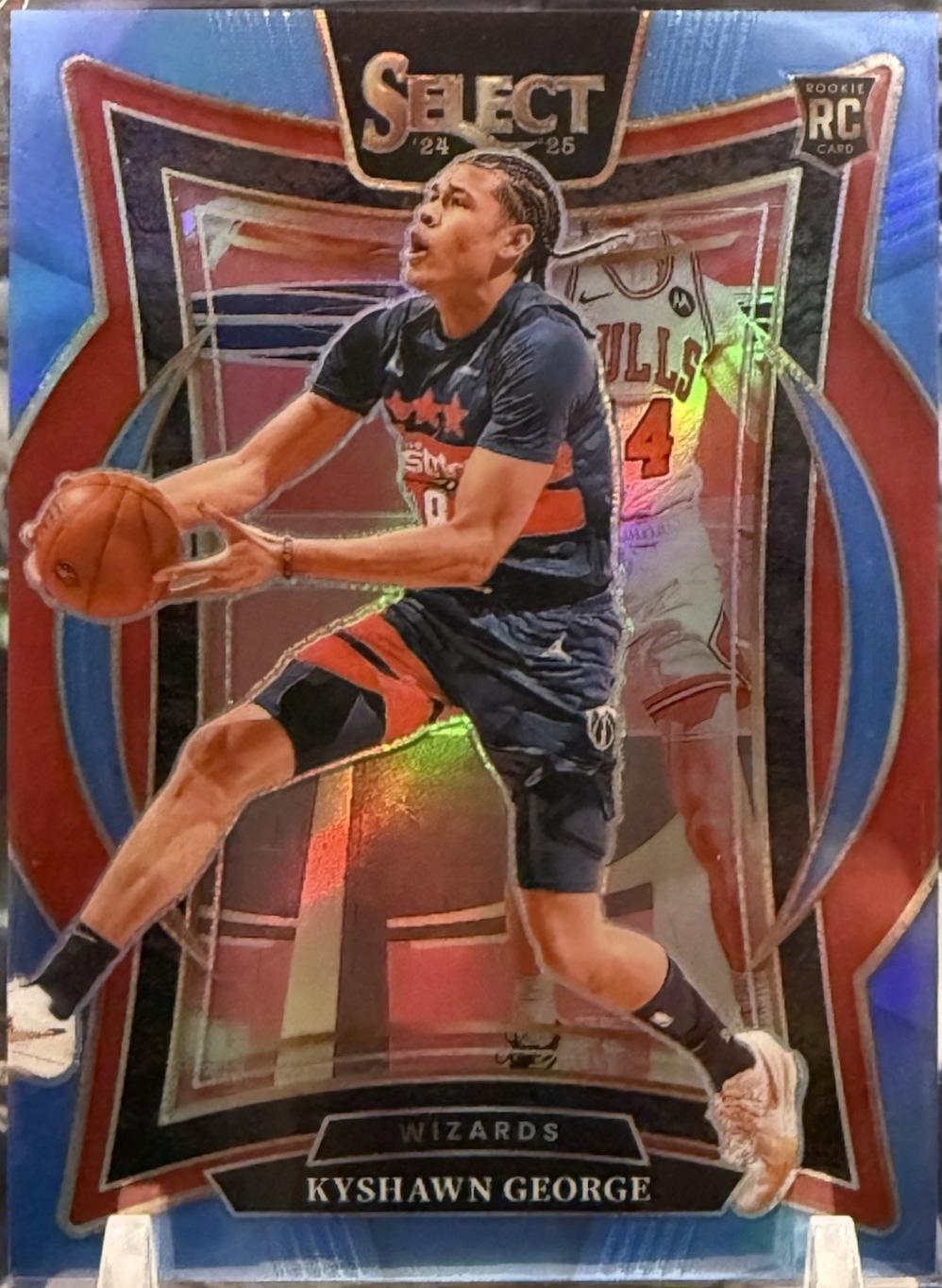 Kyshawn George [Light Blue Prizm] #85