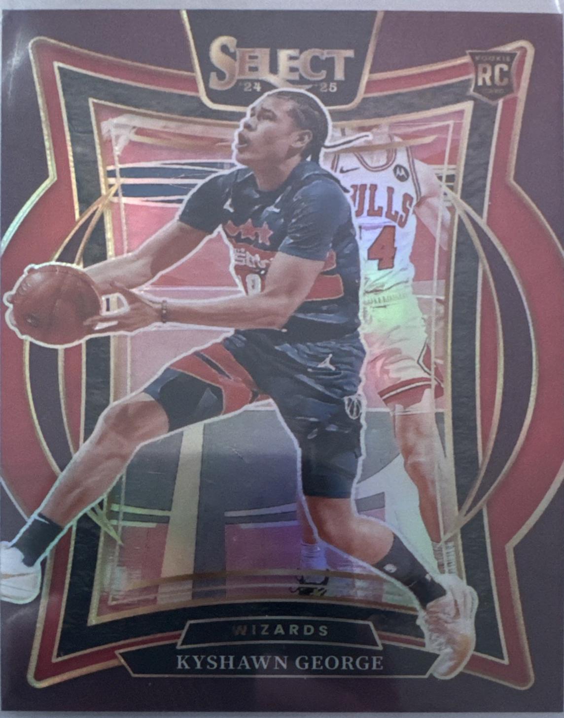 Kyshawn George [Maroon Prizm] #85