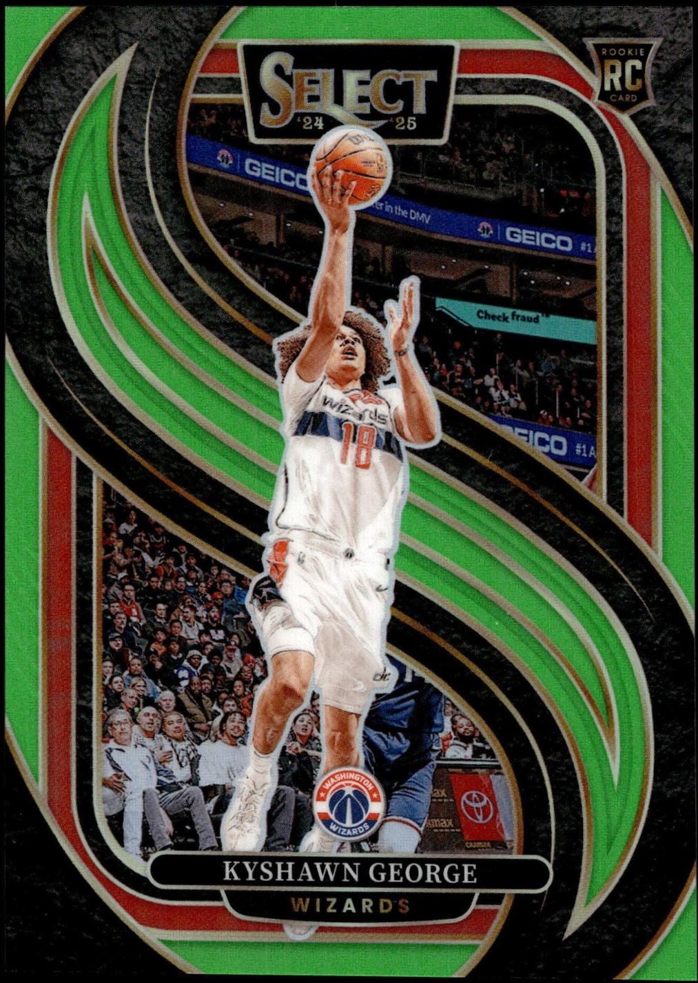 Kyshawn George [Neon Green Prizm] #177
