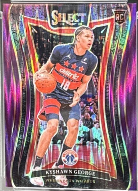 Kyshawn George [Purple Flash Prizm] #374