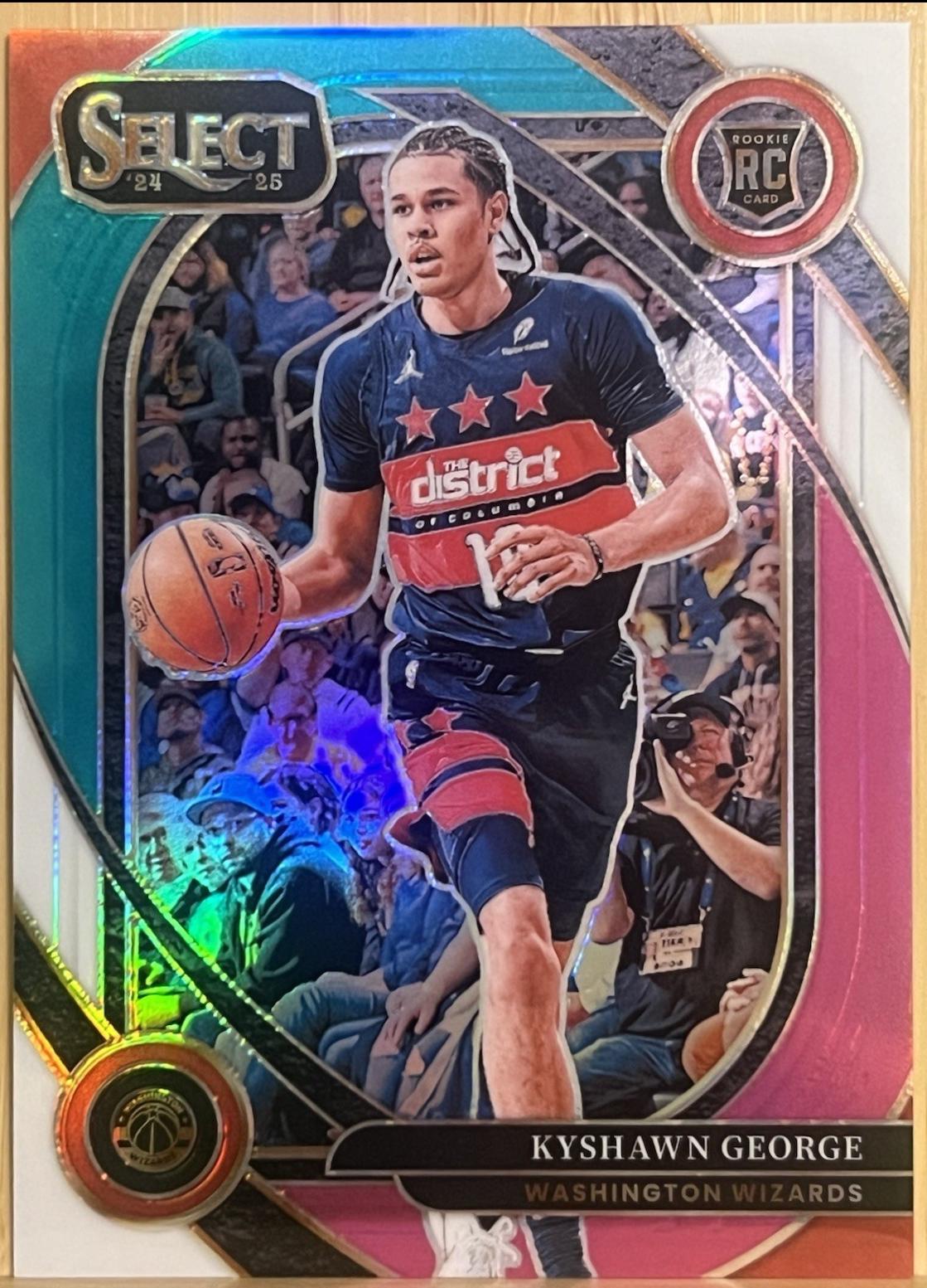 Kyshawn George [Teal White Pink Prizm] #285