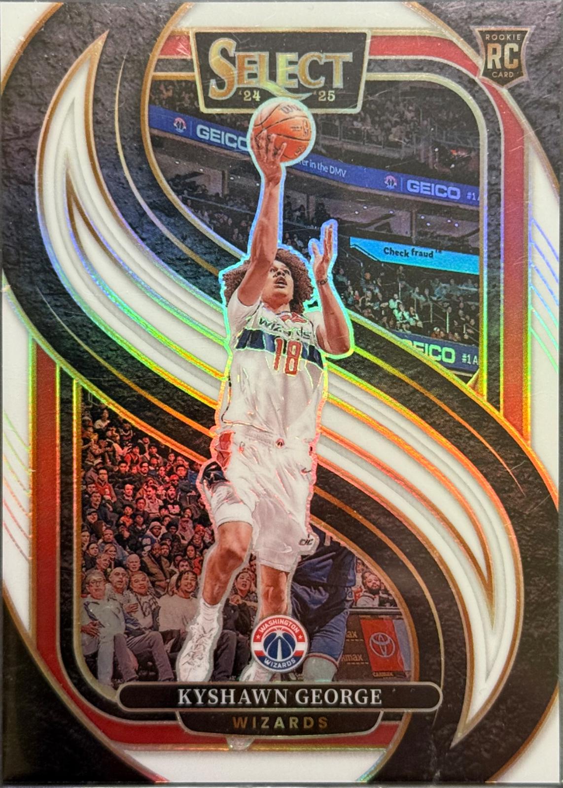 Kyshawn George [White Prizm] #177