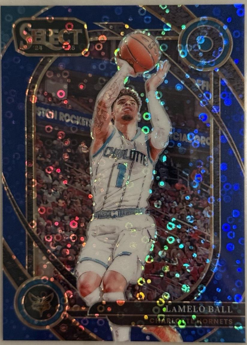 LaMelo Ball [Blue Disco Prizm] #256