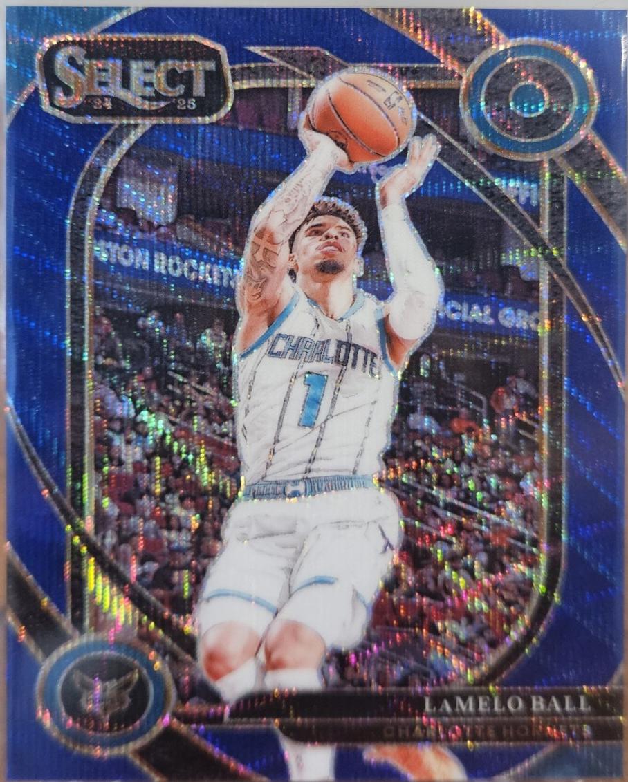 LaMelo Ball [Blue Wave Prizm] #256