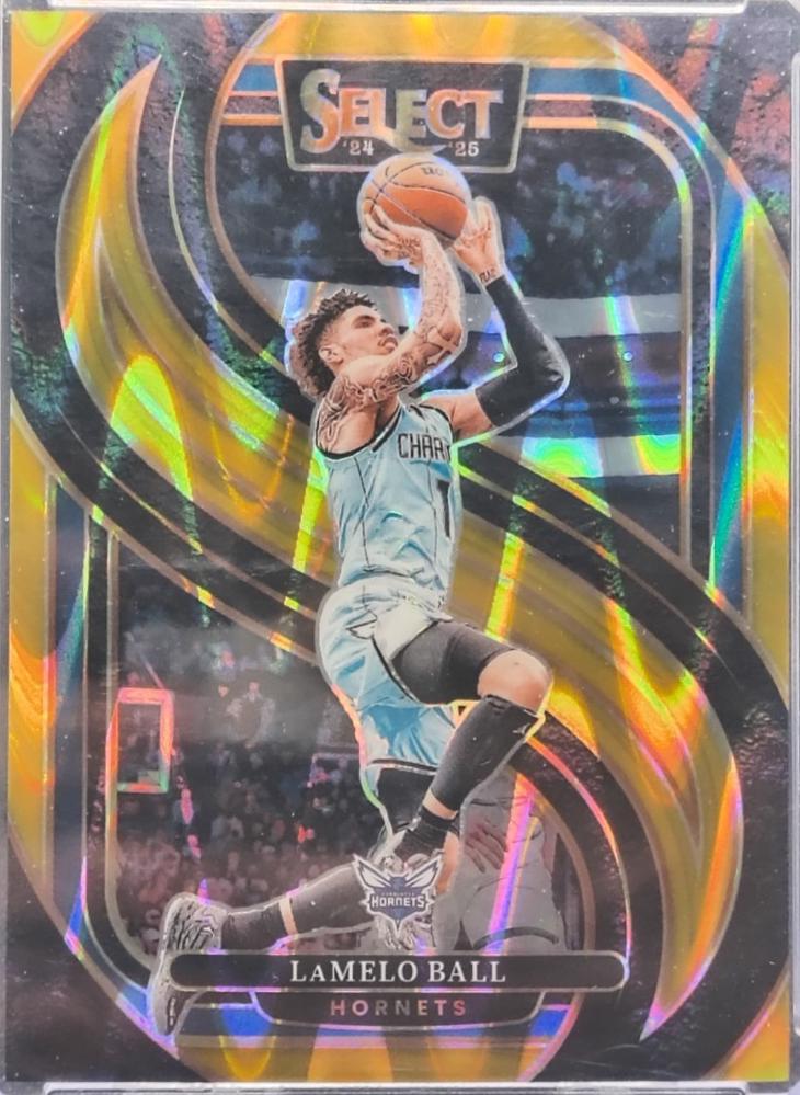 LaMelo Ball [Gold Wave Prizm] #147