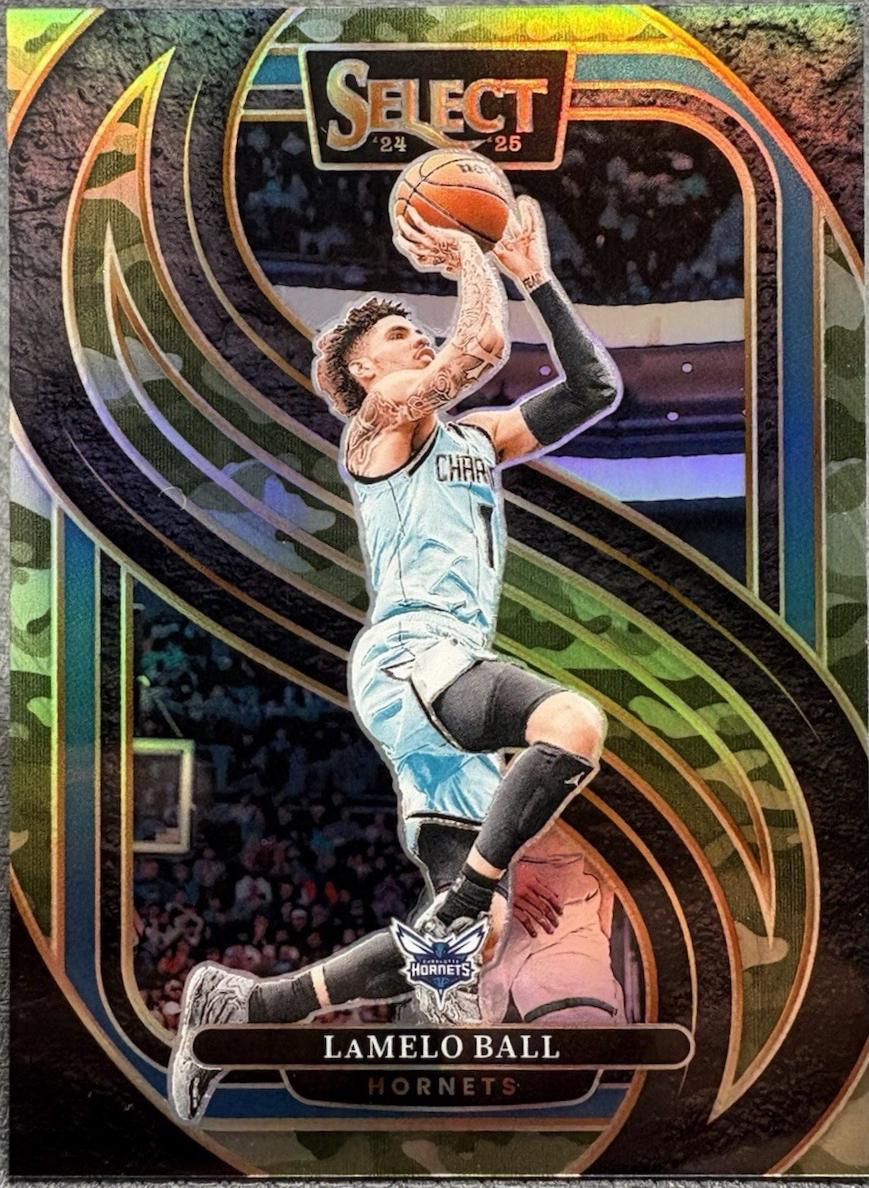 LaMelo Ball [Green Camo Prizm] #147