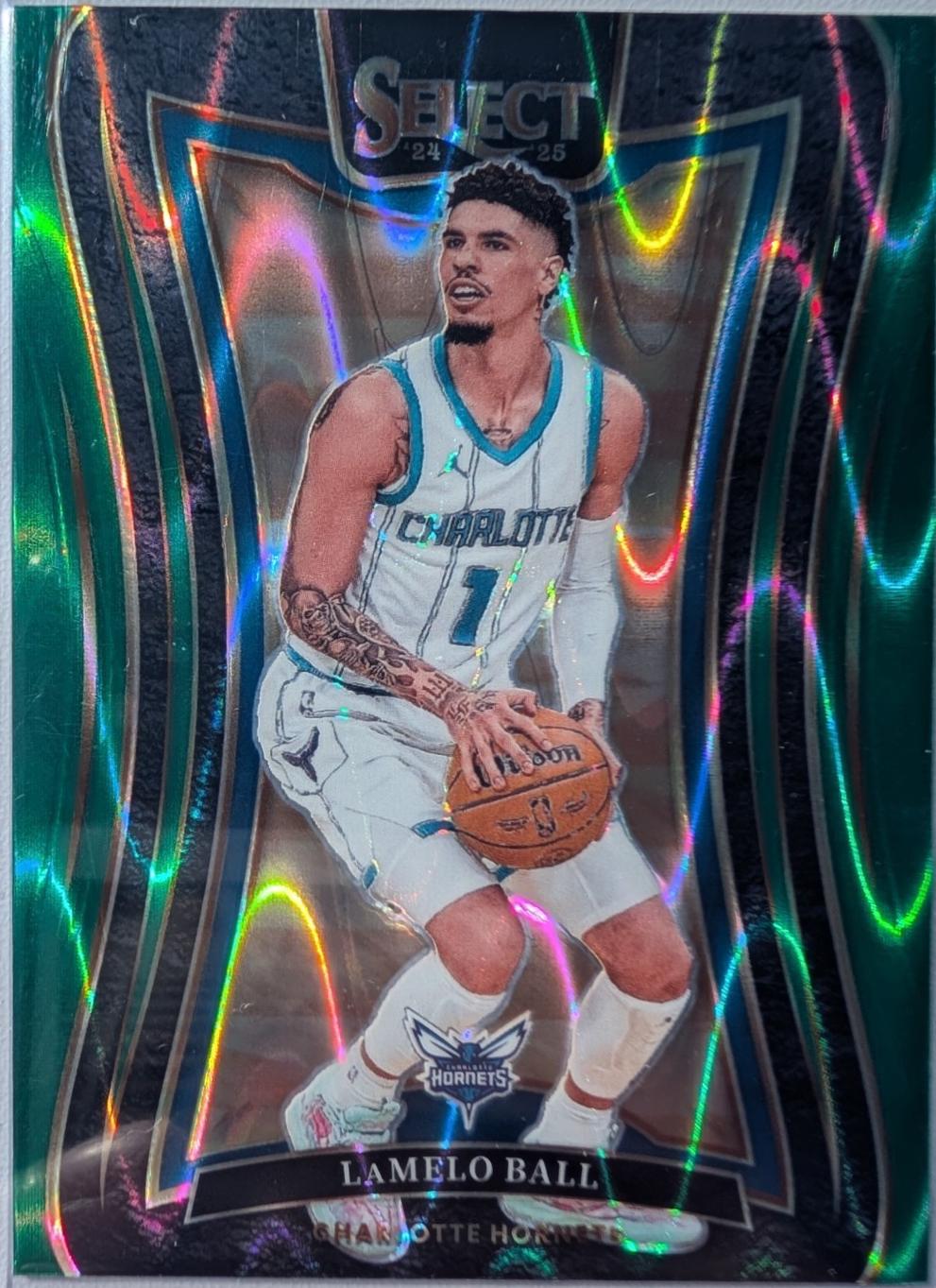 LaMelo Ball [Green Tectonic Prizm] #316