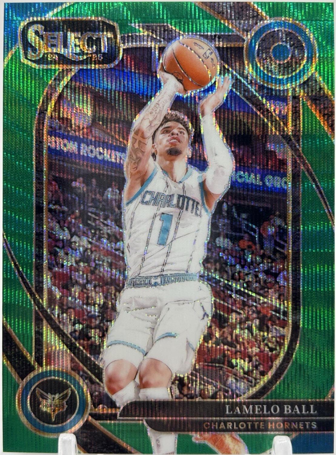 LaMelo Ball [Green Wave Prizm] #256