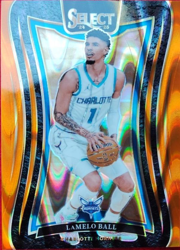 LaMelo Ball [Orange Tectonic Prizm] #316