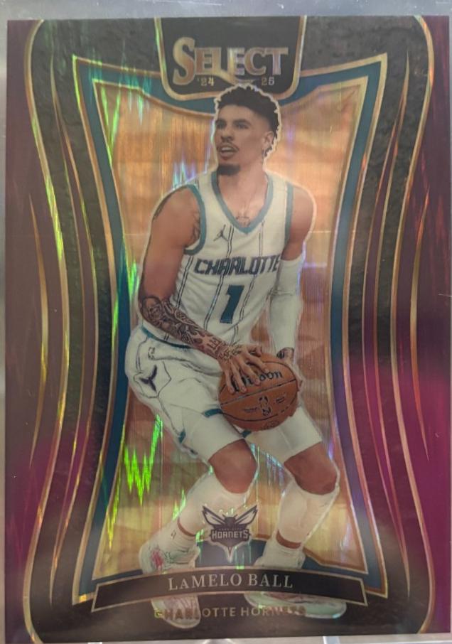 LaMelo Ball [Purple Flash Prizm] #316