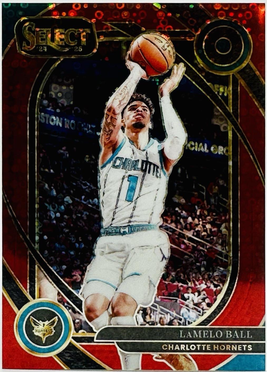 LaMelo Ball [Red Disco Prizm] #256