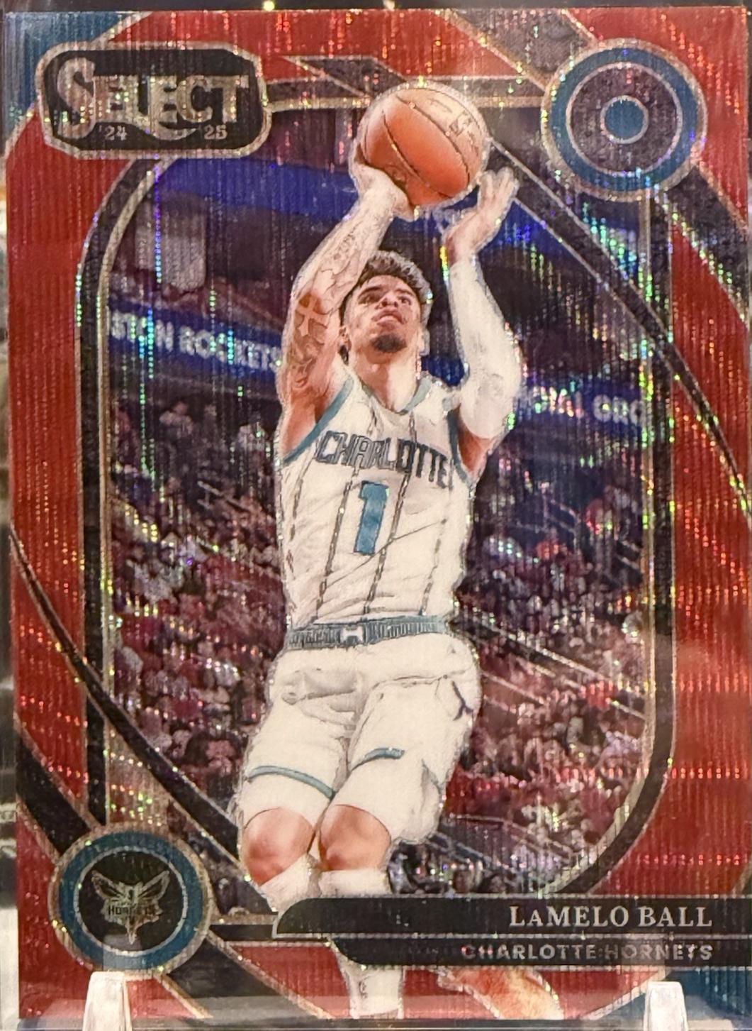 LaMelo Ball [Red Wave Prizm] #256