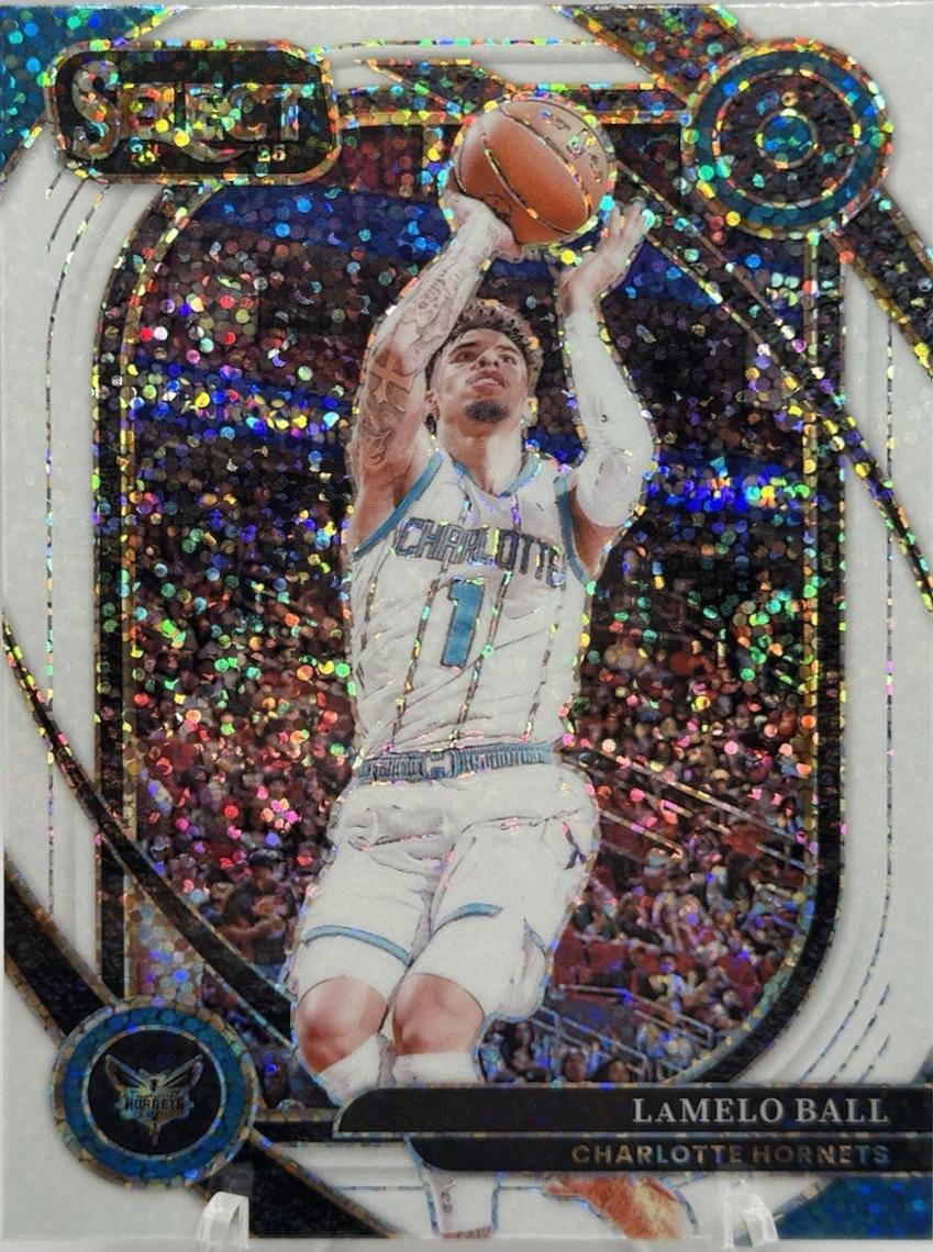 LaMelo Ball [White Sparkle Prizm] #256