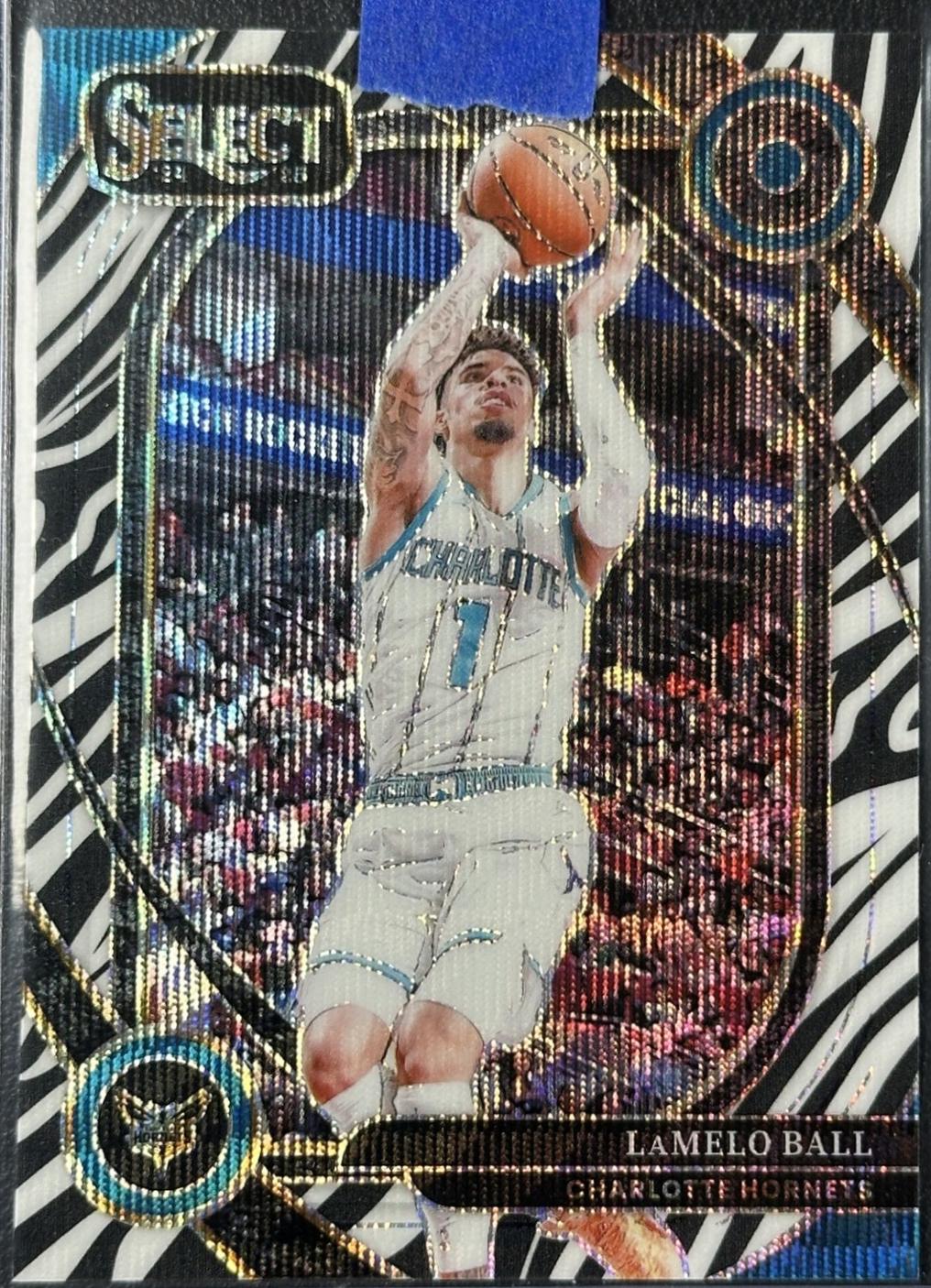 LaMelo Ball [Zebra Prizm] #256
