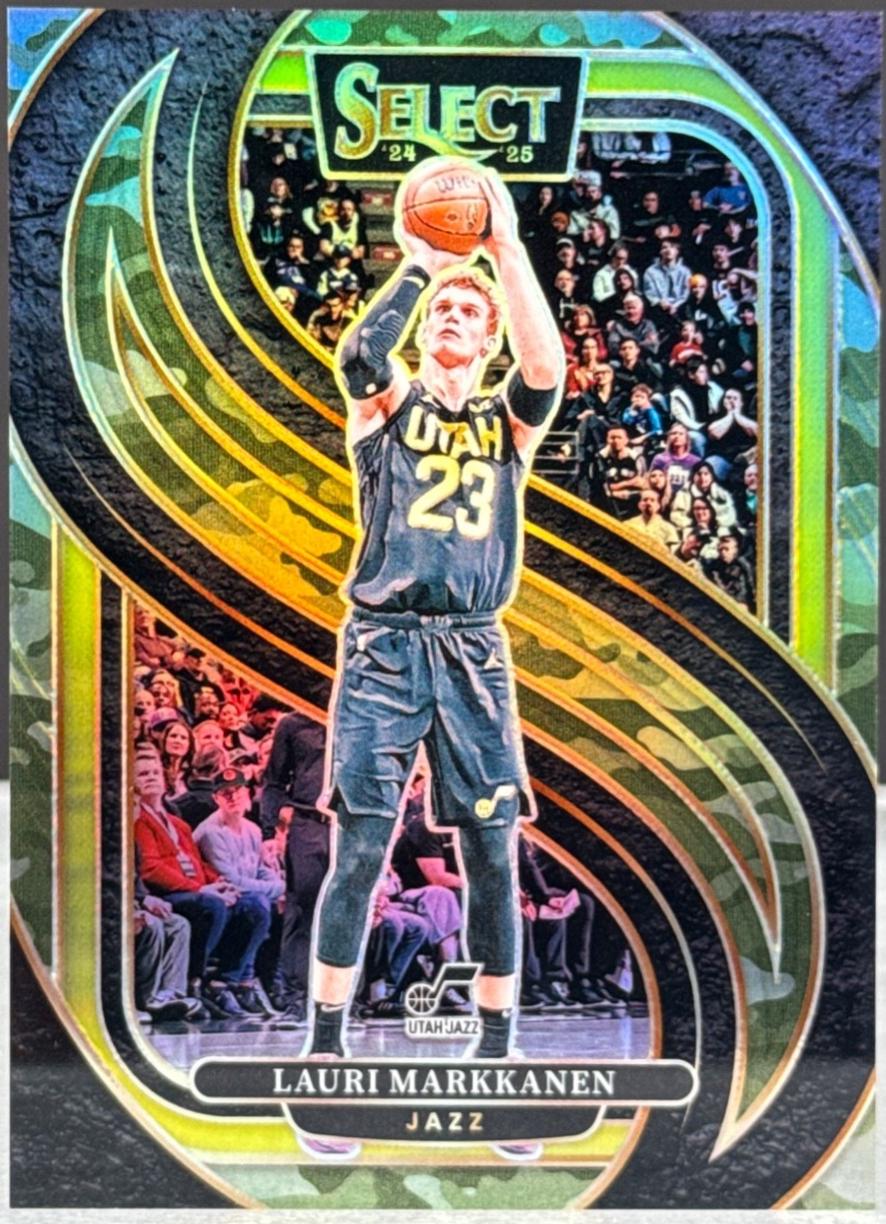 Lauri Markkanen [Green Camo Prizm] #136
