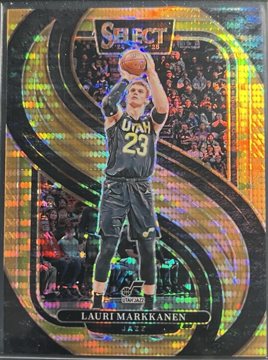 Lauri Markkanen [Neon Orange Pulsar Prizm] #136