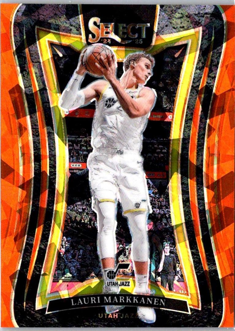 Lauri Markkanen [Orange Cracked Ice Prizm] #324