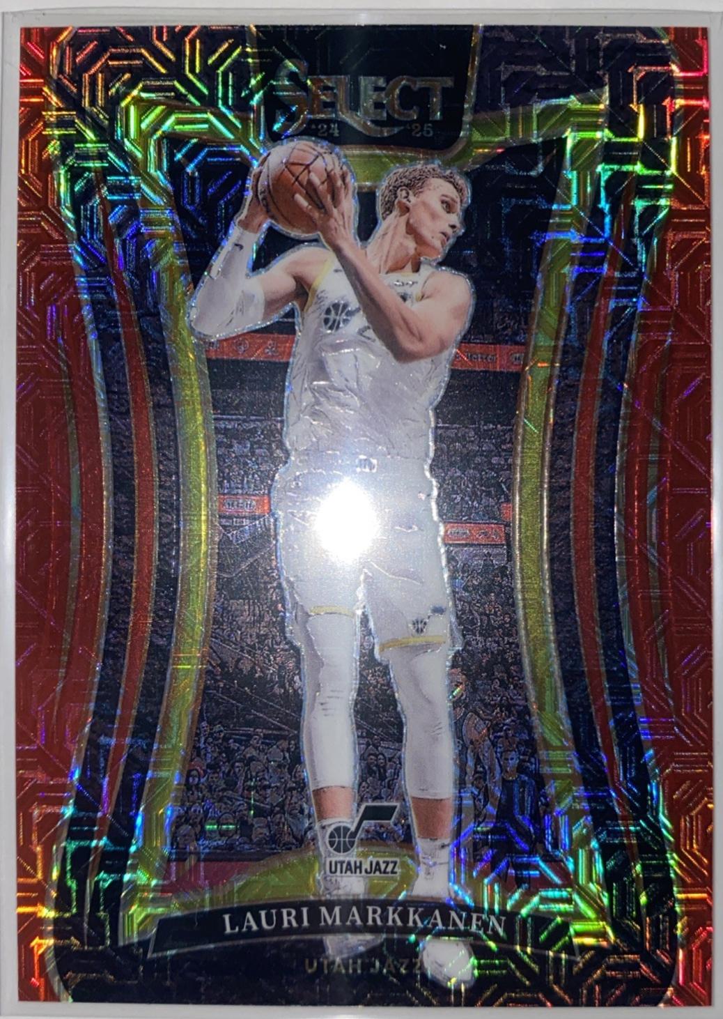 Lauri Markkanen [Red Mojo Prizm] #324