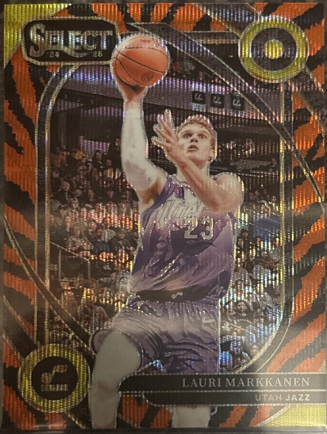 Lauri Markkanen [Tiger Prizm] #205