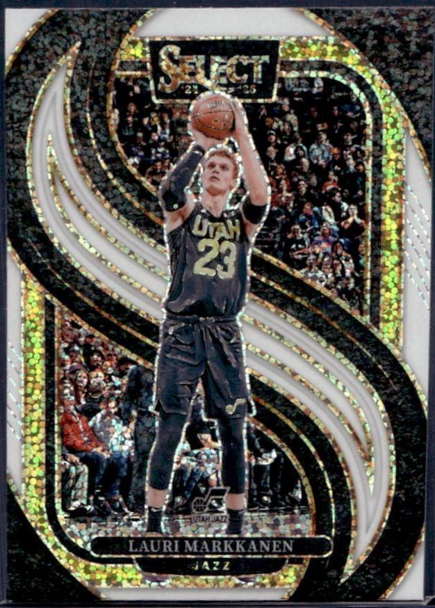 Lauri Markkanen [White Sparkle Prizm] #136
