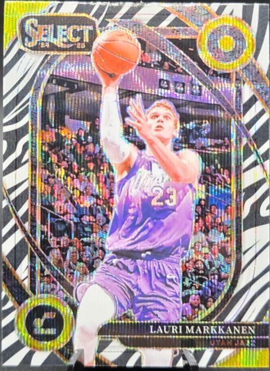 Lauri Markkanen [Zebra Prizm] #205