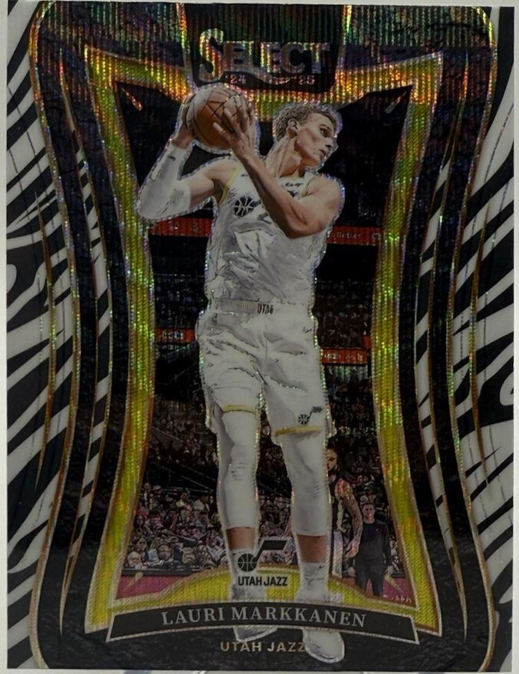 Lauri Markkanen [Zebra Prizm] #324