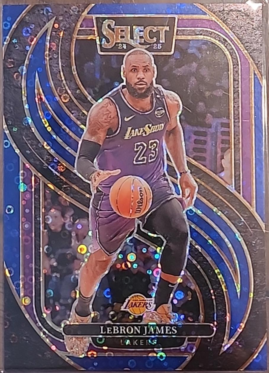 LeBron James [Blue Disco Prizm] #111