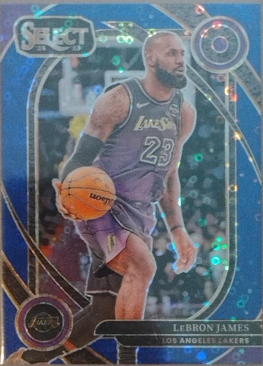 LeBron James [Blue Disco Prizm] #241