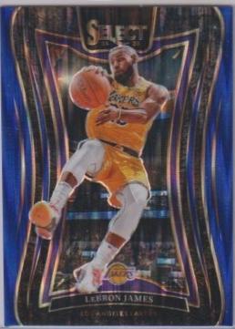 LeBron James [Blue Flash Prizm] #310