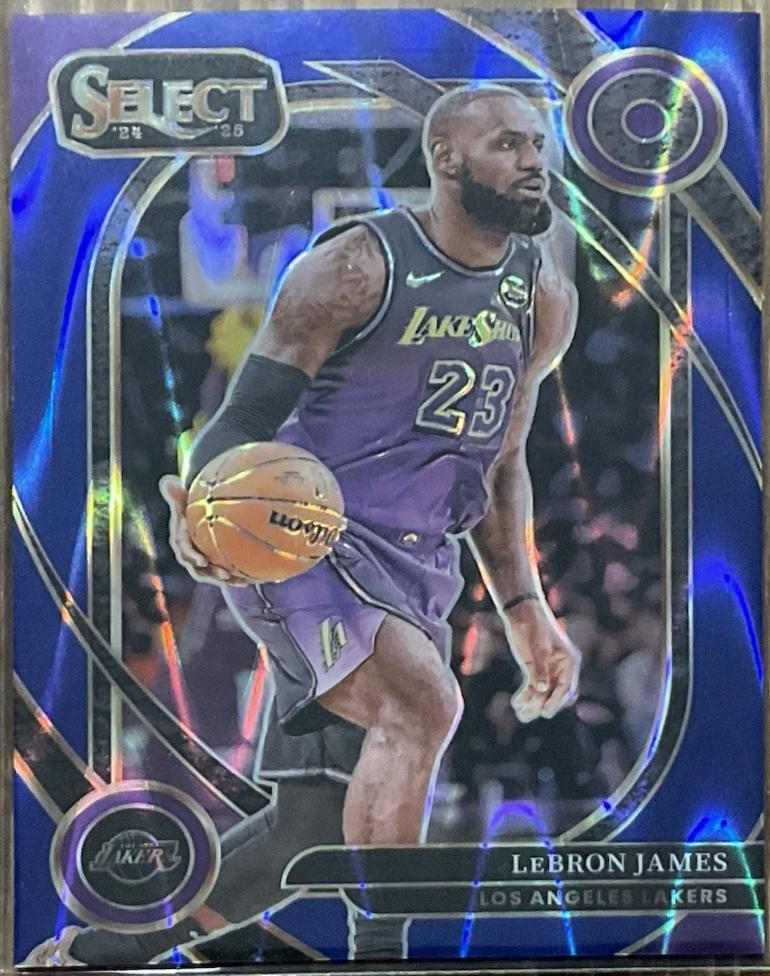 LeBron James [Blue Tectonic Prizm] #241