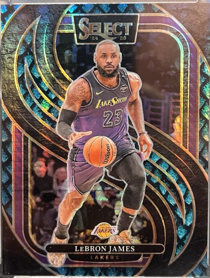 LeBron James [Dragon Scale Prizm] #111