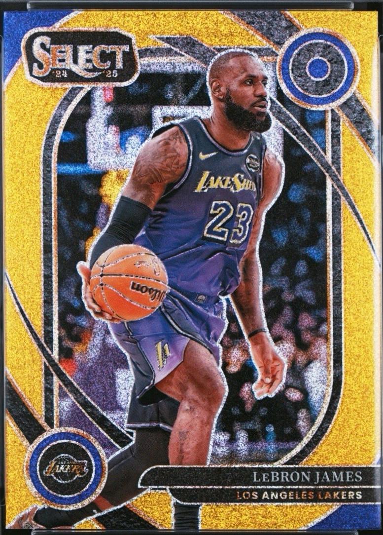 LeBron James [Gold Glitter Prizm] #241