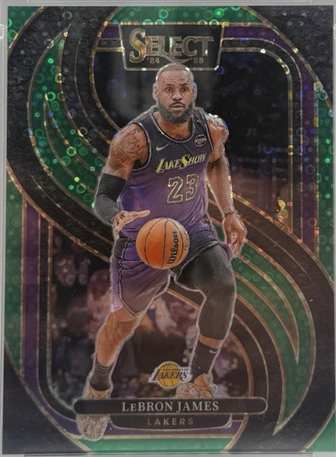 LeBron James [Green Disco Prizm] #111