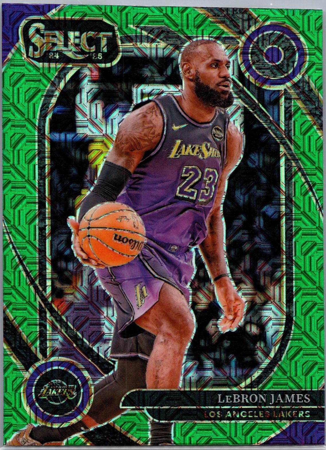 LeBron James [Green Mojo Prizm] #241