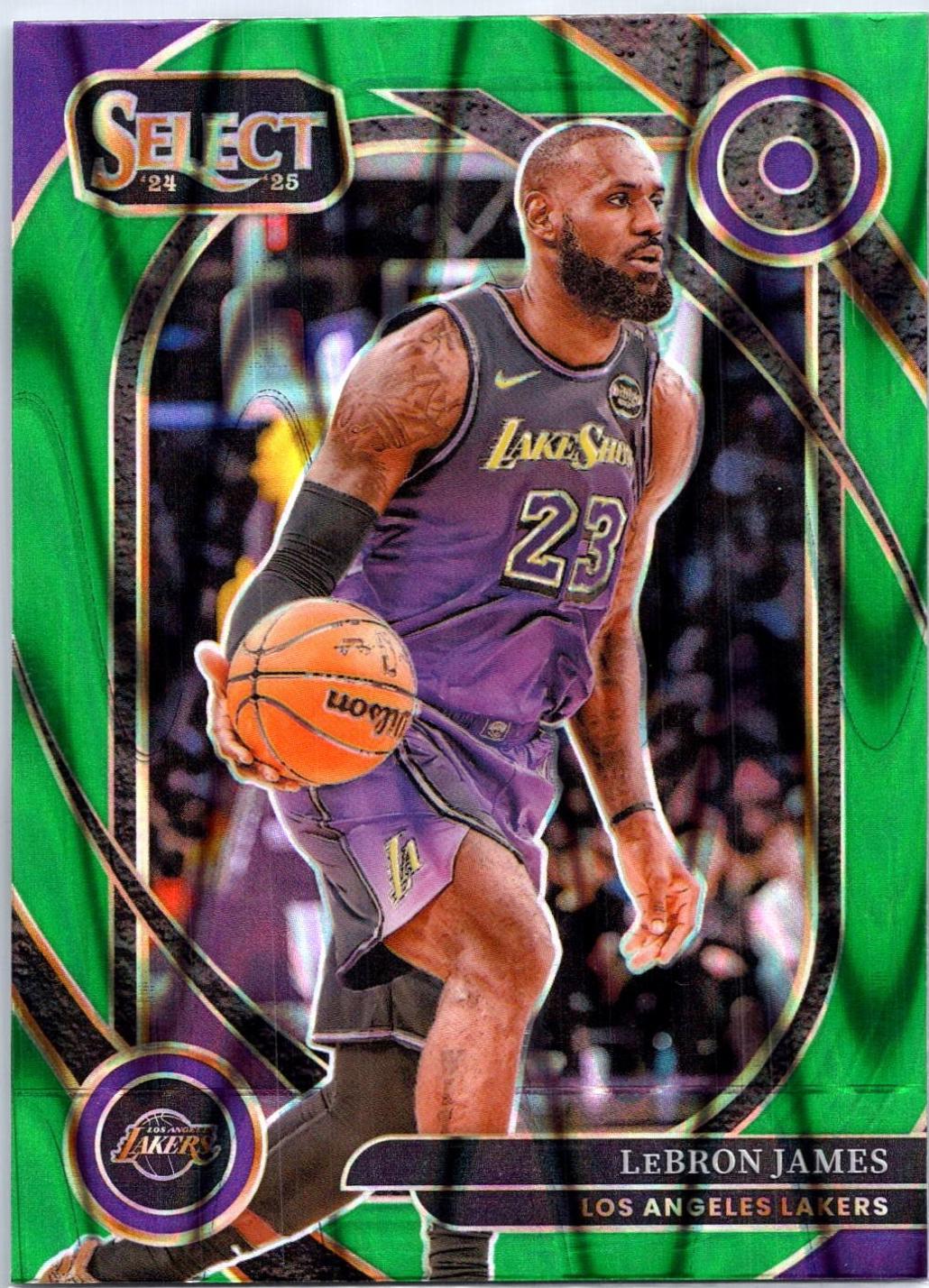 LeBron James [Green Tectonic Prizm] #241
