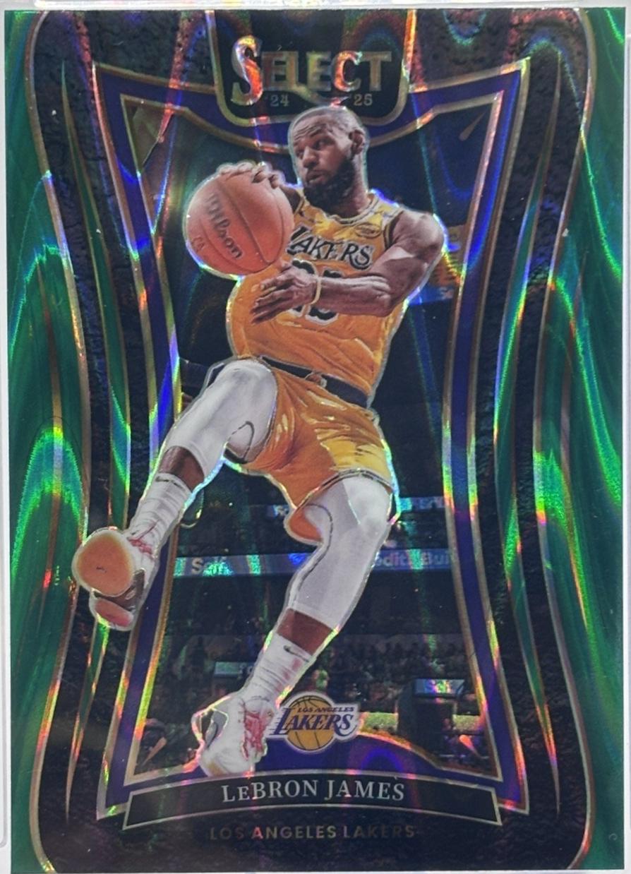 LeBron James [Green Tectonic Prizm] #310