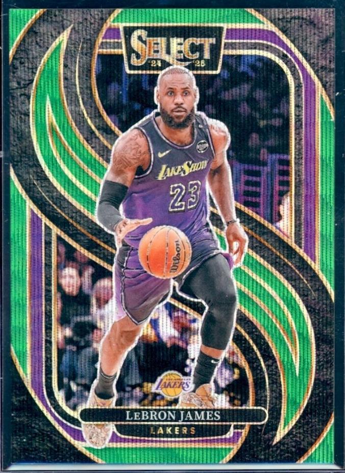 LeBron James [Green Wave Prizm] #111