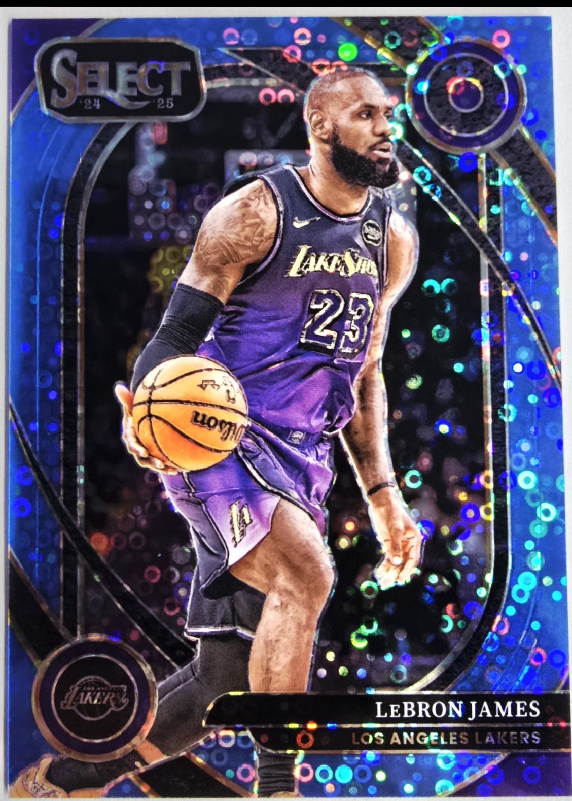 LeBron James [Light Blue Disco Prizm] #241