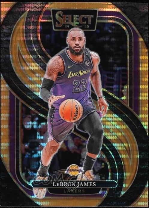 LeBron James [Neon Orange Pulsar Prizm] #111