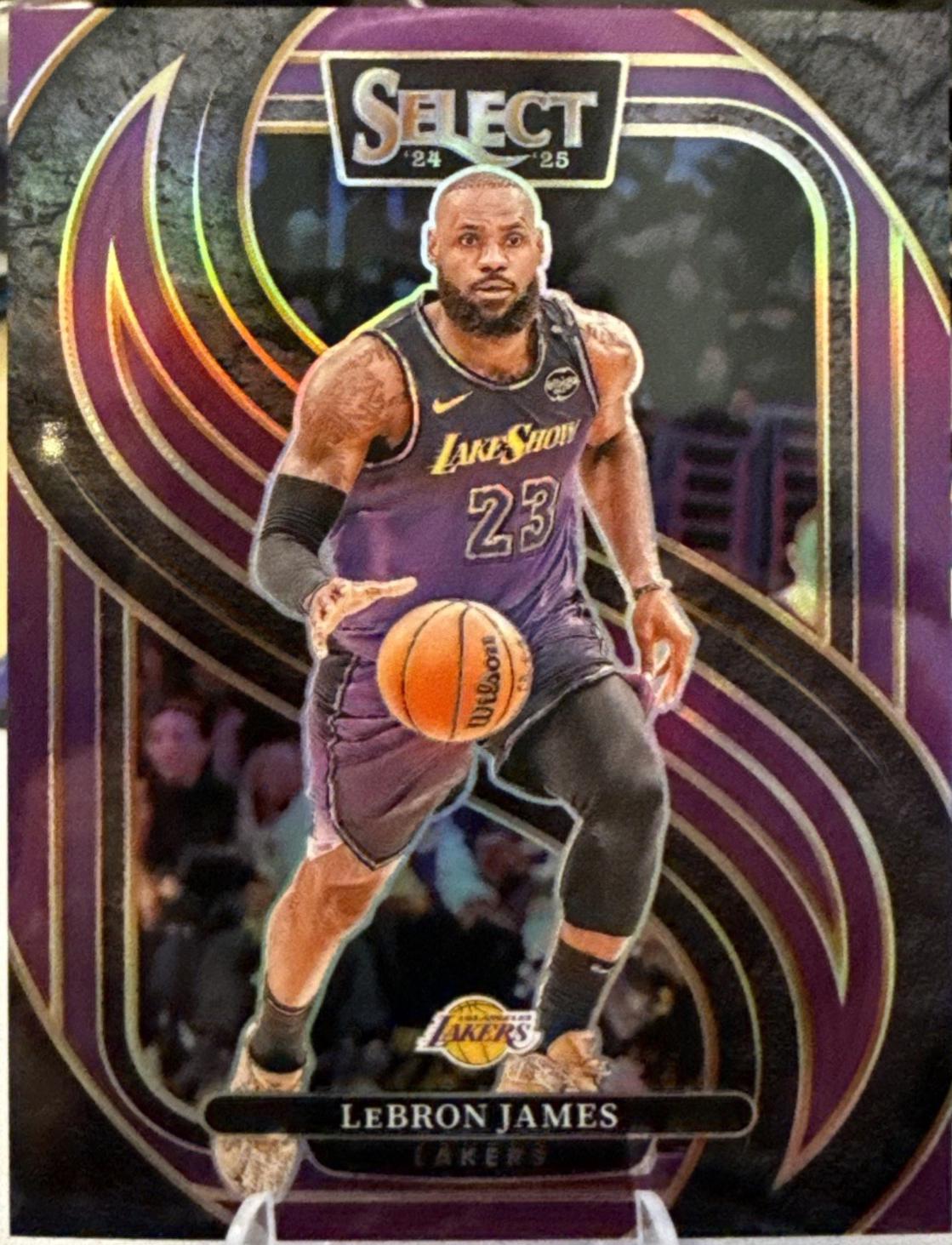 LeBron James [Purple Prizm] #111