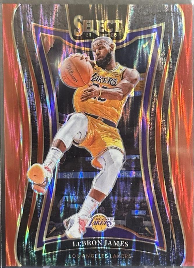 LeBron James [Red Flash Prizm] #310