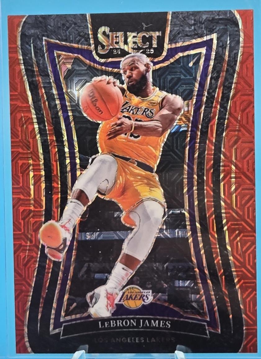 LeBron James [Red Mojo Prizm] #310